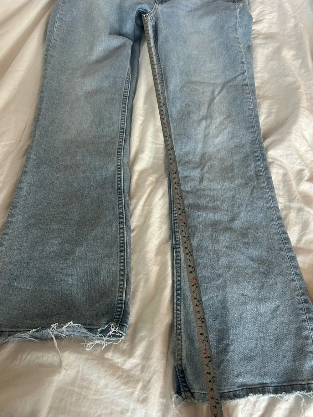 GAP Light Baby Boot Mid Rise Blue Jeans - Women
